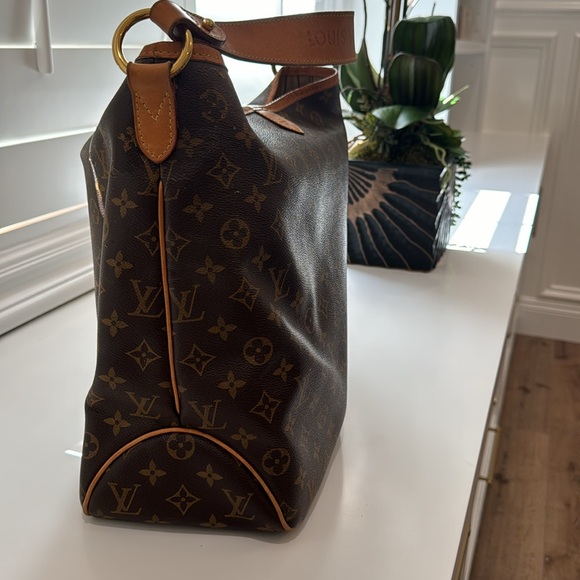 Louis Vuitton monogram canvas hobo bag, brown - Picture 3 of 7